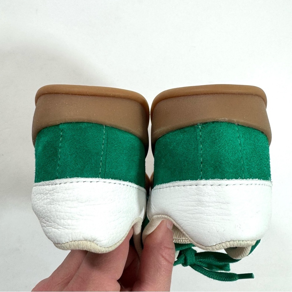 New Cupcakes And Cashmere Suede Sneakers Shoes Green - Picture 3 of 10
